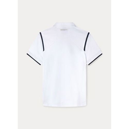 Hackett  Wit heren (HACKETT POLO - HM562948 800 WIT) - Di Classe (Sluis)