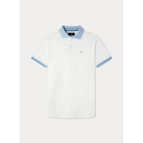 Hackett  Wit heren (HACKETT POLO - HM562964 8GN) - Di Classe (Sluis)