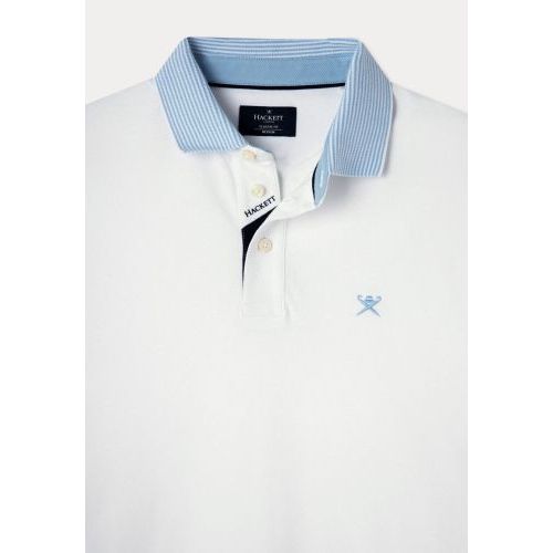Hackett  Wit heren (HACKETT POLO - HM562964 8GN) - Di Classe (Sluis)