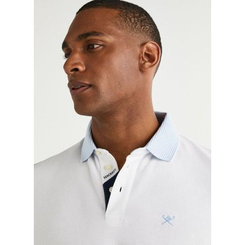 Hackett  Wit heren (HACKETT POLO - HM562964 8GN) - Di Classe (Sluis)