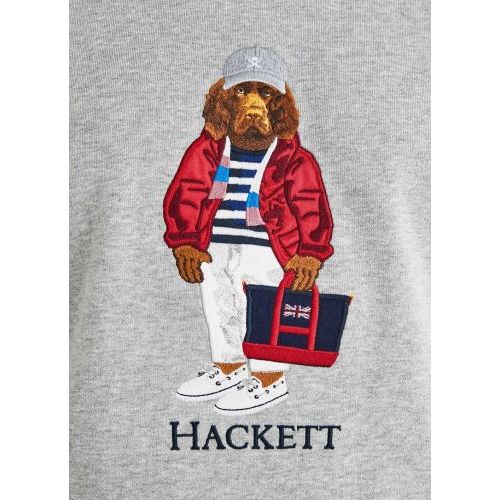 Hackett  Grijs heren (HACKETT SWEATER - HM580997 913 GREY) - Di Classe (Sluis)