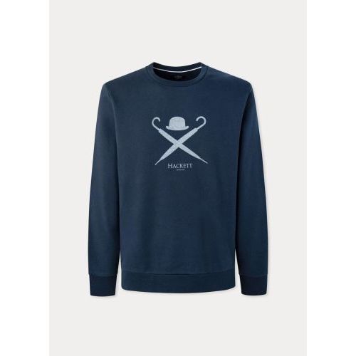Hackett  Bruin / Roos heren (HACKETT SWEATER - HM580985 595) - Di Classe (Sluis)