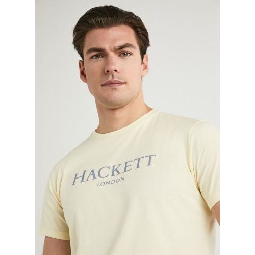 Hackett  Geel heren (HACKETT T-SHIRT - HM500533 041) - Di Classe (Sluis)