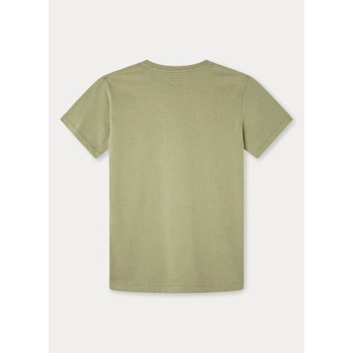 Hackett  Oranje heren (HACKETT T-SHIRT - HM500296 6FTOIL) - Di Classe (Sluis)