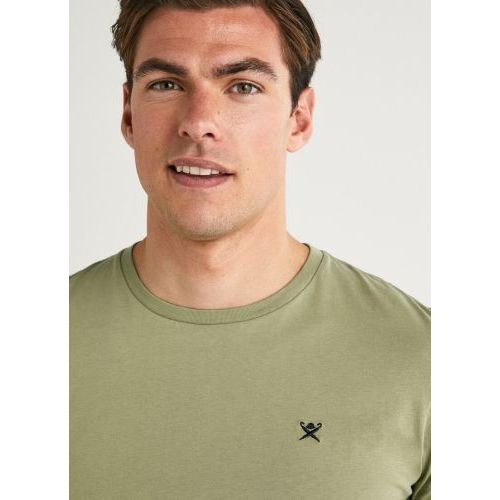 Hackett  Oranje heren (HACKETT T-SHIRT - HM500296 6FTOIL) - Di Classe (Sluis)