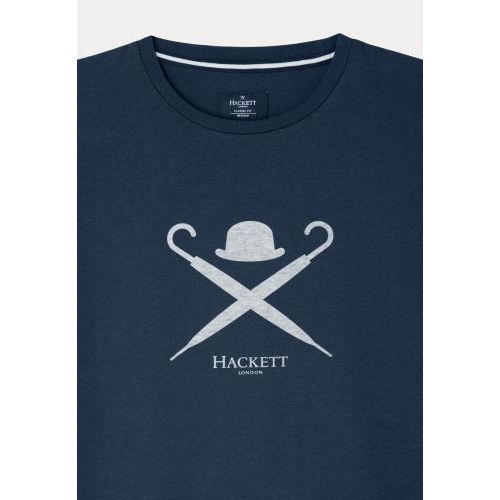 Hackett  Bruin / Roos heren (HACKETT T-SHIRT - HM500627 5EZDK) - Di Classe (Sluis)