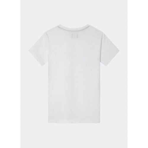 Hackett  Wit heren (HACKETT  T.SHIRT - HM 500542  WHITE) - Di Classe (Sluis)