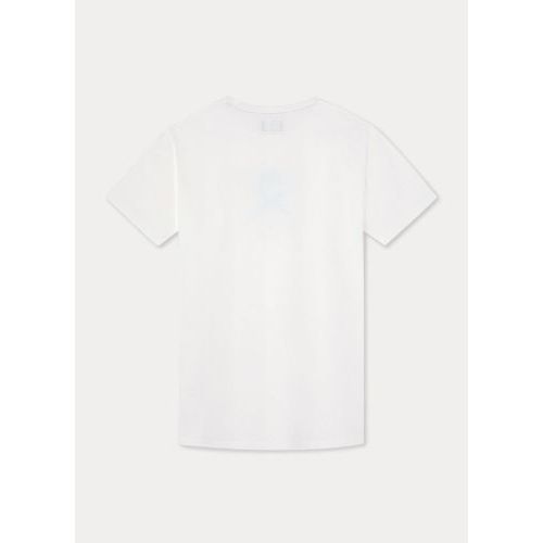 Hackett  Wit heren (HACKETT T-SHIRT - HM500627 800) - Di Classe (Sluis)