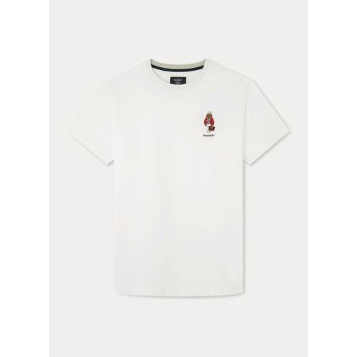 Hackett  Wit heren (HACKETT T.SHIRT - HM500638 8GN) - Di Classe (Sluis)