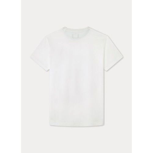 Hackett  Wit heren (HACKETT T.SHIRT - HM500638 8GN) - Di Classe (Sluis)