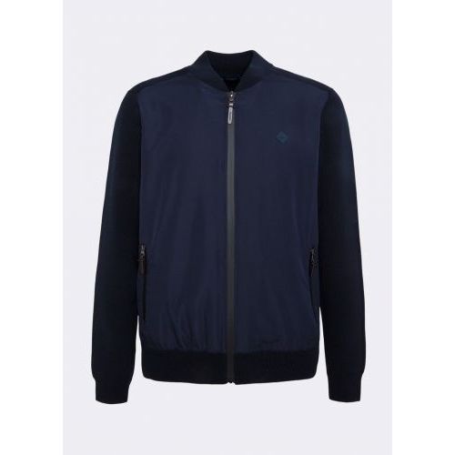 Hackett  Bruin / Roos heren (HACKETT  VEST - HM 702618  NAVY) - Di Classe (Sluis)