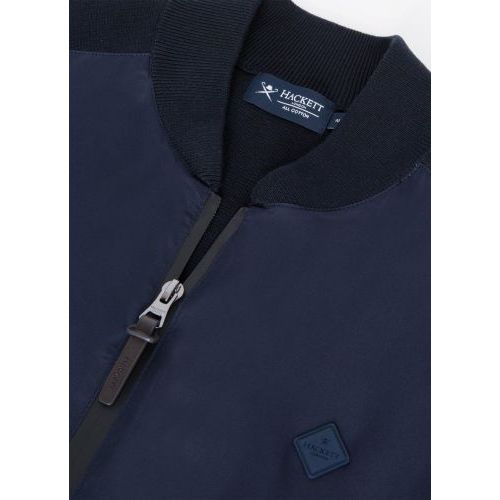 Hackett  Bruin / Roos heren (HACKETT  VEST - HM 702618  NAVY) - Di Classe (Sluis)