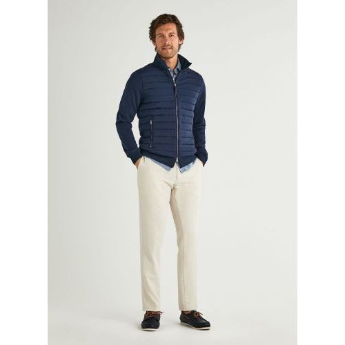 Hackett  Bruin / Roos heren (HACKETT VEST - HM402748 595 NAVY) - Di Classe (Sluis)