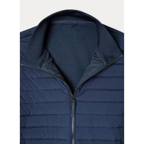 Hackett  Bruin / Roos heren (HACKETT VEST - HM402748 595 NAVY) - Di Classe (Sluis)