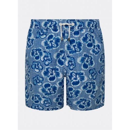 Hackett  Blauw heren (HACKETT  ZWEMSHORT - HM 801137 551 BLUE) - Di Classe (Sluis)