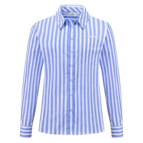 HV Polo  Licht blauw-Wit