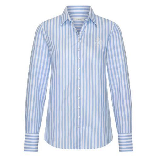 HV Polo  Wit / Lichtblauw