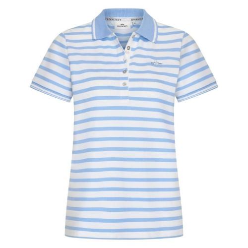 HV Polo  Licht blauw-Wit