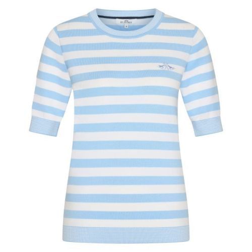 HV Polo  Wit / Lichtblauw