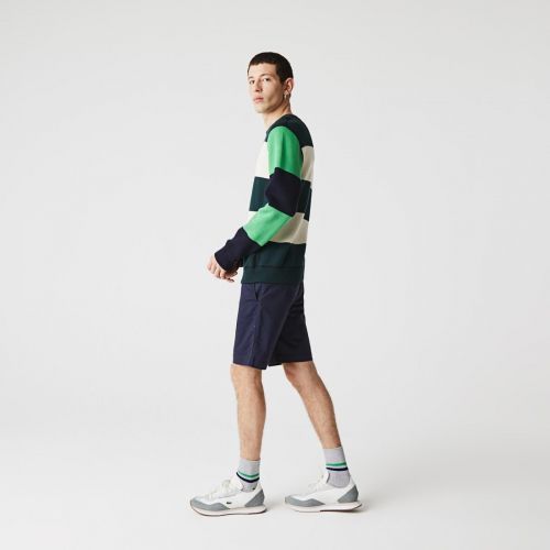 Lacoste  Bruin / Roos heren (LACOSTE  BERMUDA - FH9542  NAVY) - Di Classe (Sluis)