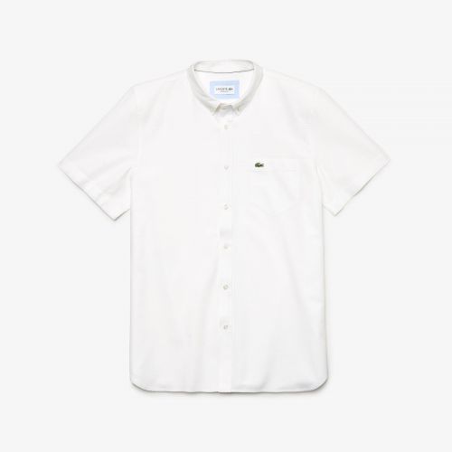 Lacoste  Wit heren (LACOSTE  HEMD - CH4975  WHITE) - Di Classe (Sluis)