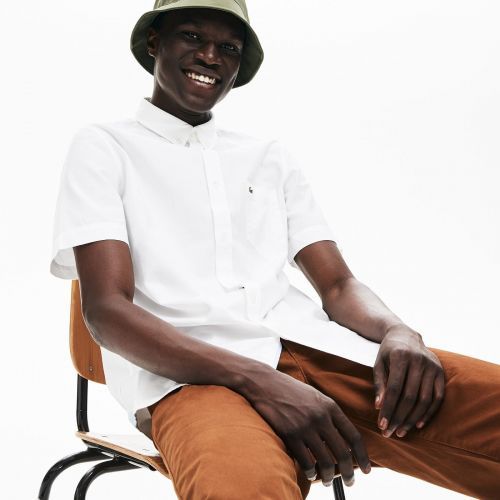 Lacoste  Wit heren (LACOSTE  HEMD - CH4975  WHITE) - Di Classe (Sluis)
