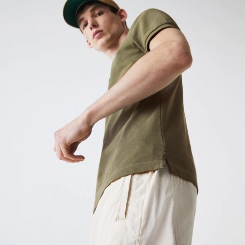 Lacoste  Oranje heren (LACOSTE  POLO - PH4012  KHAKI) - Di Classe (Sluis)