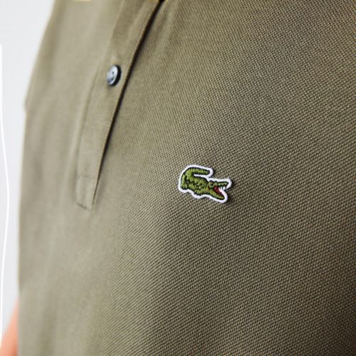 Lacoste  Oranje heren (LACOSTE  POLO - PH4012  KHAKI) - Di Classe (Sluis)