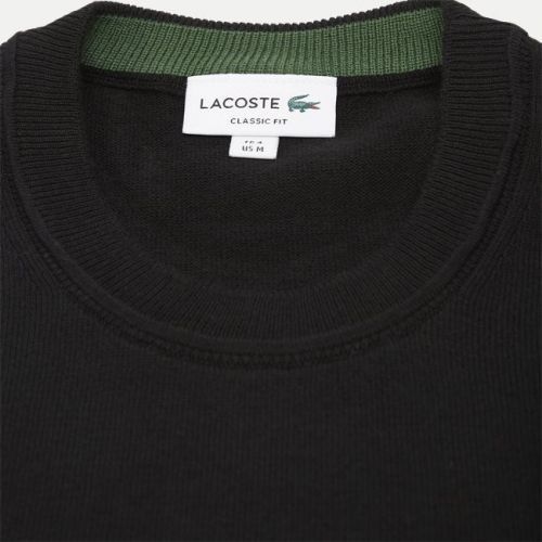Lacoste   heren (LACOSTE  PULL - AH 2193  NOIR) - Di Classe (Sluis)