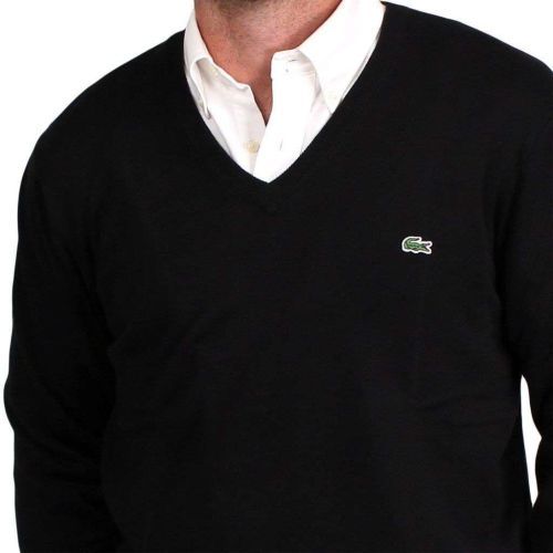 Lacoste  Black heren (LACOSTE PULL - AH1951-33 BLACK ) - Di Classe (Sluis)