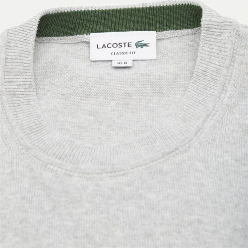 Lacoste  Grijs heren (LACOSTE  PULL - AH 2193  GRIJS) - Di Classe (Sluis)