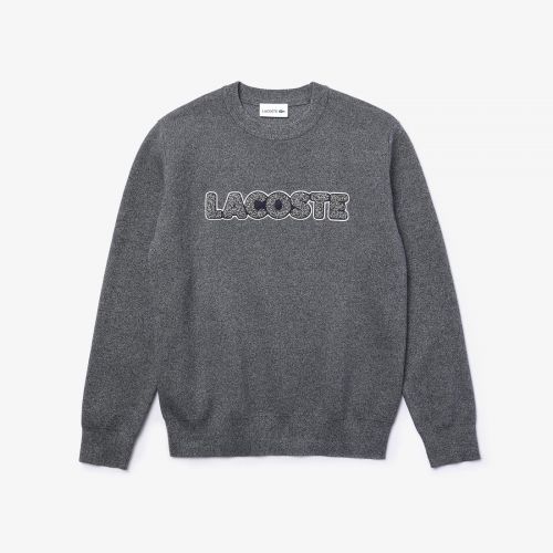 Lacoste  Grijs heren (LACOSTE  PULL - AH 6384  ECLIPSE) - Di Classe (Sluis)