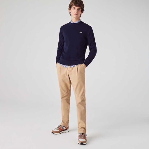 Lacoste  Navy heren (LACOSTE PULL - AH1985-33 NAVY BLUE ) - Di Classe (Sluis)