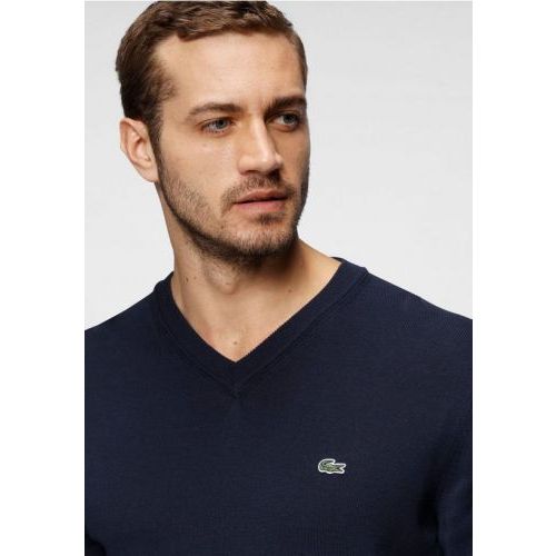 Lacoste  Bruin / Roos heren (LACOSTE  PULL - AH7183 NAVY) - Di Classe (Sluis)