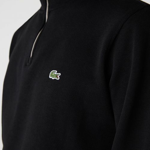 Lacoste  Zwart / Cobalt heren (LACOSTE  PULL - SH 1927  NOIR) - Di Classe (Sluis)