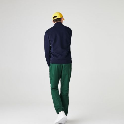 Lacoste  Bruin / Roos heren (LACOSTE  SWEATER - SH1559  NAVY) - Di Classe (Sluis)