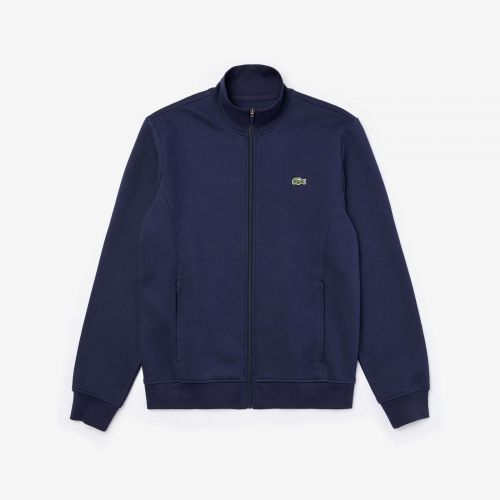 Lacoste  Bruin / Roos heren (LACOSTE  SWEATER - SH1559  NAVY) - Di Classe (Sluis)