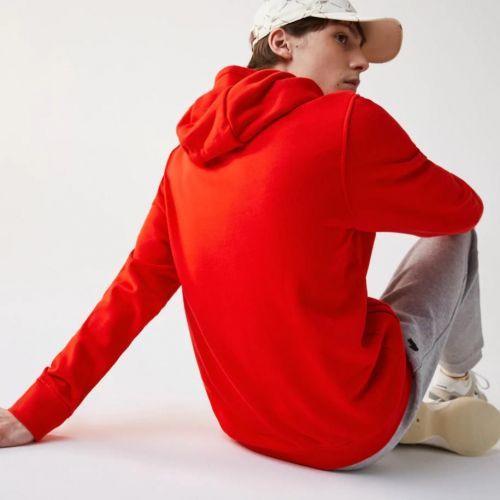 Lacoste  Red heren (LACOSTE  SWEATER - SH1527 RED) - Di Classe (Sluis)