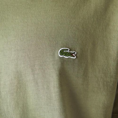 Lacoste  Oranje heren (LACOSTE  T.SHIRT - TH6710  KAKHI) - Di Classe (Sluis)