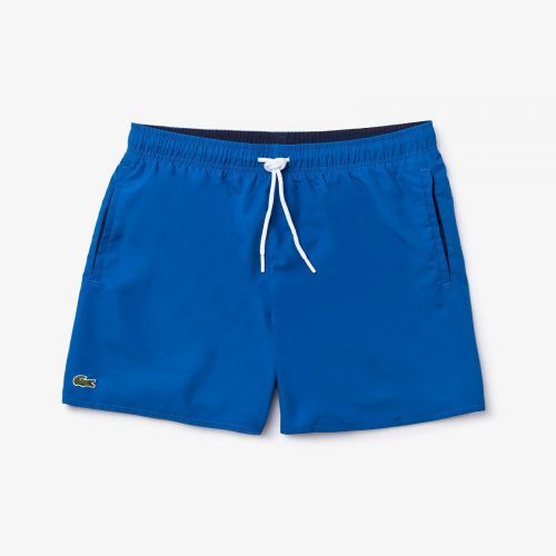 Lacoste  Blauw heren (LACOSTE  ZWEMSHORT - MH6270  NAVY) - Di Classe (Sluis)