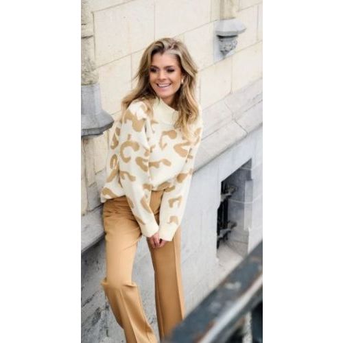 Leonie De Paris Ecru / Camel Leonie De Paris Ecru / Camel