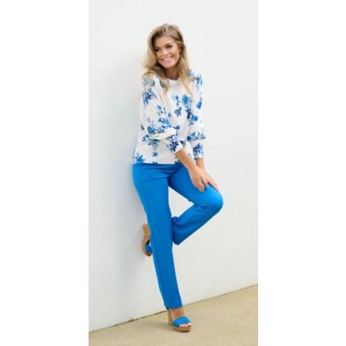 Leonie De Paris Wit / Middenblauw Leonie De Paris Wit / Middenblauw