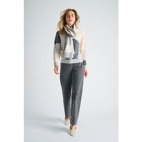 Marie Mero  Beige/Grijs/Ecru