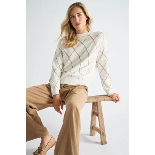 Marie Mero  Ecru / Goud