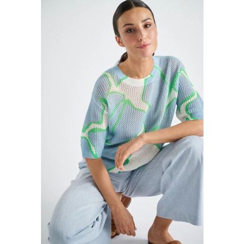 Marie Mero  Licht blauw / Groen