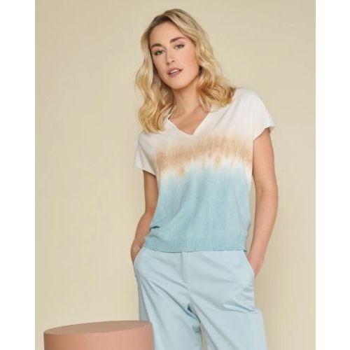 Marie Mero  Wit / Lichtblauw