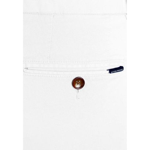 River Woods  Wit heren (RIVER WOODS BERMUDA - RM21S-C7001 WH) - Di Classe (Sluis)