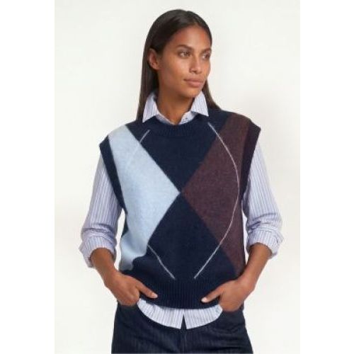 River Woods  Navy / Licht blauw