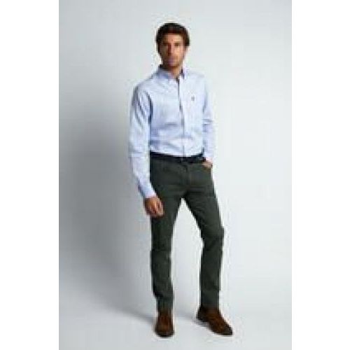 River Woods  Blauw heren (RIVER WOODS HEMD - RM21W - C8850 W10318) - Di Classe (Sluis)