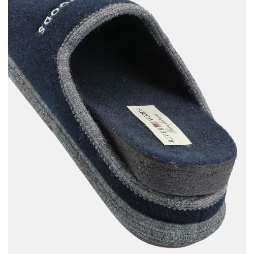 River Woods  Navy heren (RIVER WOODS PANTOFFEL - HERMAN / 657 NAVY) - Di Classe (Sluis)